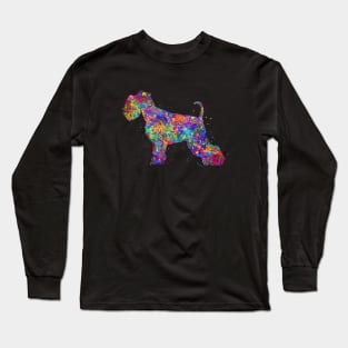 Schnauzer dog Long Sleeve T-Shirt